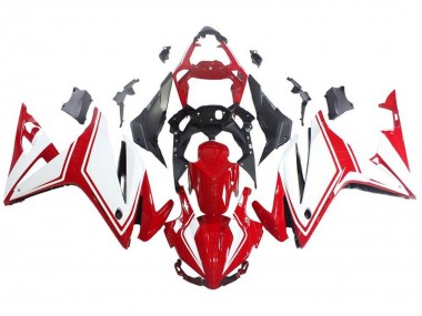 Best 2016-2018 Honda CBR500R Motorcycle Fairings - White Red UK
