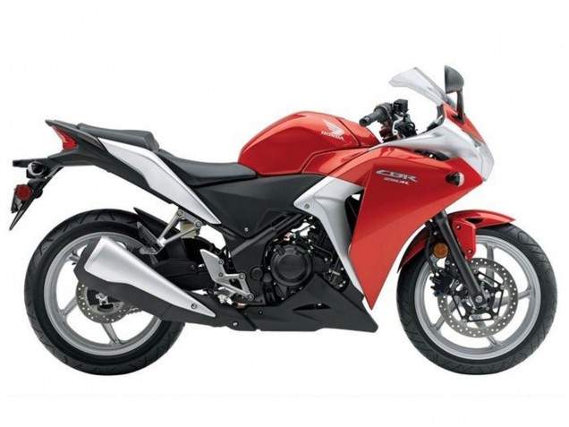 2011-2015 Honda CBR250RR Motorcycle Fairing - Silver Pink UK