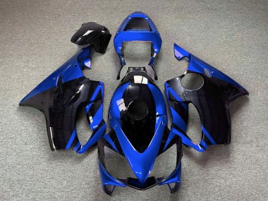 Best 2001-2003 Honda CBR600 F4i Motorcycle Fairings - Blue Glossy Black UK