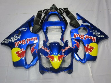 Best 2001-2003 Honda CBR600 F4i Motorcycle Fairings - Blue Yellow Red Bull UK