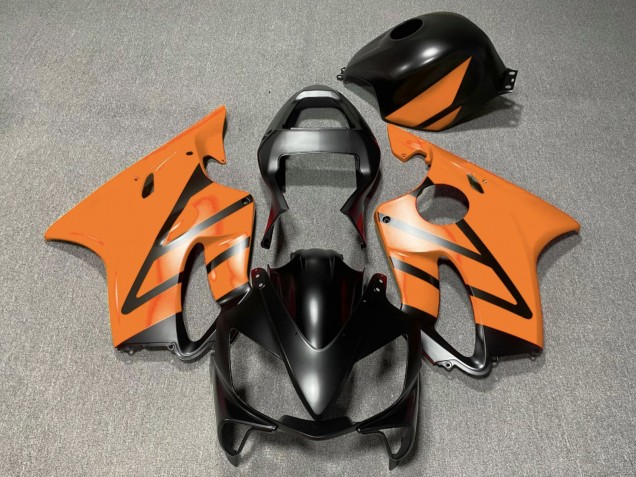 2001-2003 Honda CBR600 F4i Motorcycle Fairings - Orange Matte Black UK