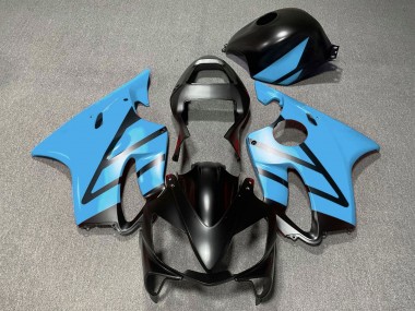 Best 2001-2003 Honda CBR600 F4i Motorcycle Fairings - Light Blue Matte Black UK