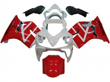 Best 2001-2003 Honda CBR600 F4i Motorcycle Fairing - White Red UK