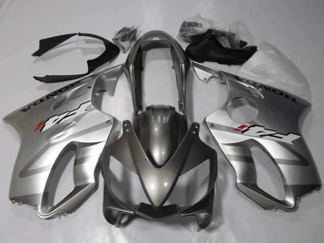2004-2007 Honda CBR600 F4i Motorcycle Fairings - Silver Grey UK