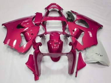 Best 2000-2002 Kawasaki ZX6R Motorcycle Fairings - Hot Pink UK