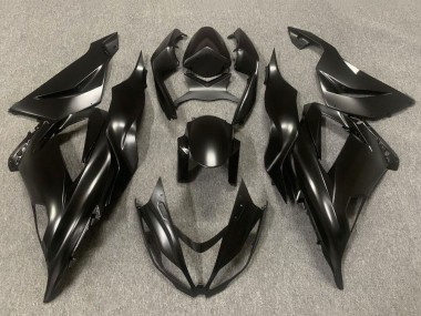 Best 2013-2018 Kawasaki ZX6R Motorcycle Fairings - Matte Black UK