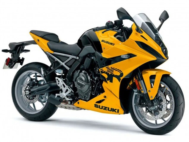 2024-2025 Suzuki GSX8R Motorcycle Fairings - Yellow UK