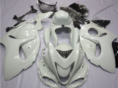 Best 2008-2020 White Suzuki GSXR 1300 Hayabusa Motorcycle Fairings UK