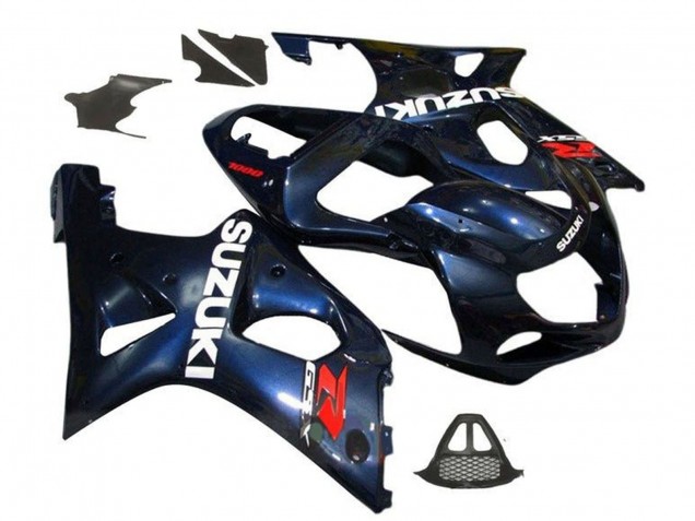 2000-2002 Suzuki GSXR1000 Motorcycle Fairings - Dark Blue UK
