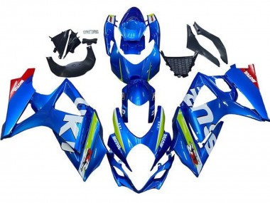 Best 2005-2006 Suzuki GSXR 1000 Motorcycle Fairing - Blue Green White Red UK