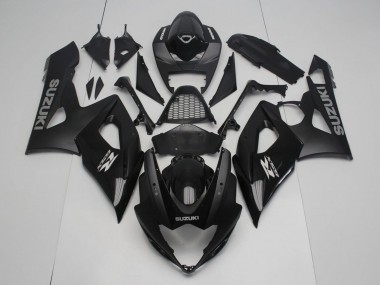 Best 2005-2006 Suzuki GSXR 1000 Motorcycle Fairing - Glossy Black Matte Black UK