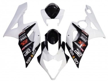 Best 2005-2006 Suzuki GSXR 1000 Motorcycle Fairings - White Black Brembo UK
