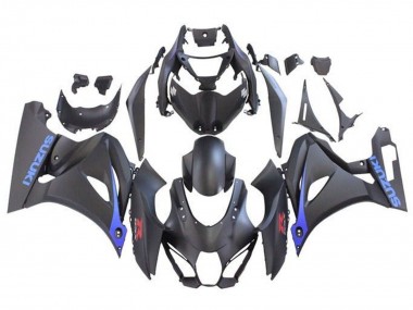Best 2017-2024 Suzuki GSXR1000 Motorcycle Fairings - Matte Black Blue UK