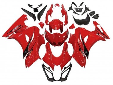 Best 2017-2024 Suzuki GSXR1000 Motorcycle Fairings - Red Black UK
