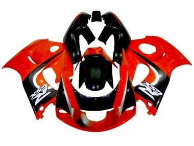 Best 1996-2000 Suzuki GSXR 600 / GSXR 750 Motorcycle Fairings - Red Black Silver UK