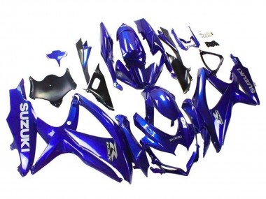 Best 2008-2010 Suzuki GSXR 600 / GSXR 750 Motorcycle Fairings - Blue UK