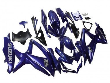 Best 2008-2010 Suzuki GSXR 600 / GSXR 750 Motorcycle Fairings - Purple Grey UK