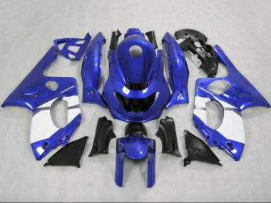 Best 1996-2007 Yamaha YZF600R Thundercat Motorcycle Fairings - Blue White Grey Black UK