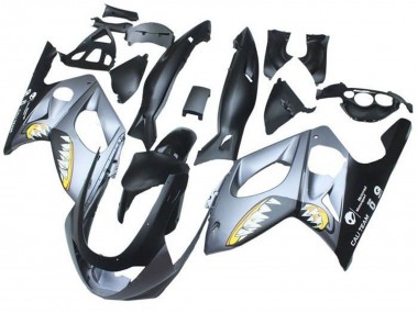 Best 1996-2007 Yamaha YZF600R Thundercat Motorcycle Fairings - Matte Black Grey Shark UK