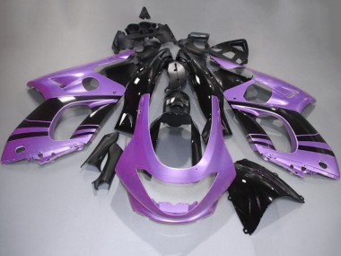 Best 1996-2007 Yamaha YZF600R Thundercat Motorcycle Fairings - Purple Glossy Black UK