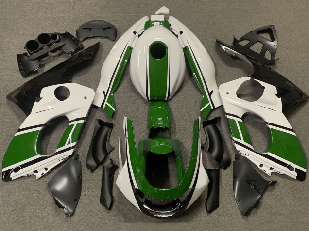 1996-2007 Yamaha YZF600R Thundercat Motorcycle Fairings - White Green UK