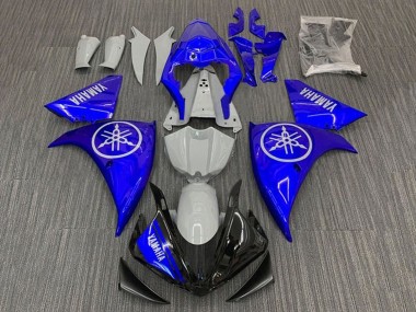 Best 2009-2011 Yamaha YZF 1000 R1 Motorcycle Fairings - Blue Nardo Grey Black UK