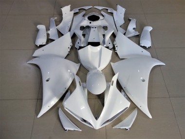 Best 2009-2011 Yamaha YZF 1000 R1 Motorcycle Fairings - White UK