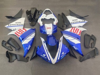 Best 2012-2014 Yamaha YZF 1000 R1 Motorcycle Fairings - White Blue Red Fiat UK
