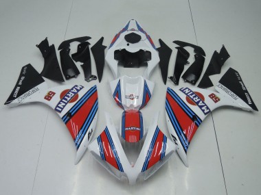 Best 2012-2014 Yamaha YZF 1000 R1 Motorcycle Fairings - White Red Blue Black Martini UK