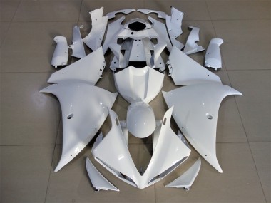 Best 2012-2014 Yamaha YZF 1000 R1 Motorcycle Fairings - White UK