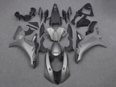 Best 2015-2019 Yamaha YZF 1000 R1 Motorcycle Fairing - Matte Black Glossy Black UK