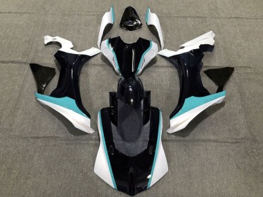 Best 2015-2019 Yamaha YZF 1000 R1 Motorcycle Fairings - Black White Teal Blue UK