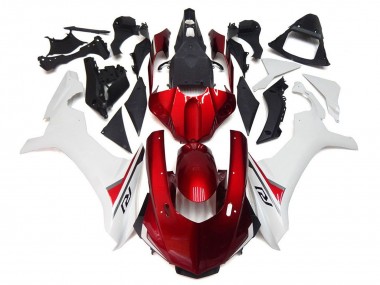 Best 2015-2019 Yamaha YZF 1000 R1 Motorcycle Fairings - White Red Black UK