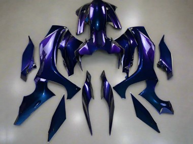 Best 2020-2025 Yamaha YZF 1000 R1 Motorcycle Fairings - Blue Purple Chameleon UK
