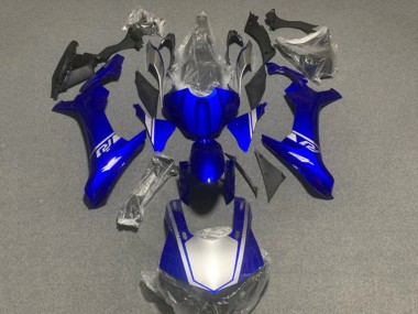 Best 2020-2025 Yamaha YZF 1000 R1 Motorcycle Fairings - Blue Silver UK