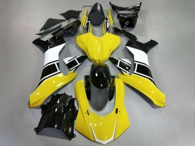 Best 2020-2025 Yamaha YZF 1000 R1 Motorcycle Fairings - Yellow White Glossy Black UK