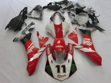 Best 2020-2025 Yamaha YZF 1000 R1 Motorcycle Fairings - White Red Black Green Monster Milwaukee UK