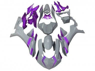Best 2020-2025 Yamaha YZF 1000 R1 Motorcycle Fairings - Nardo Grey Purple UK