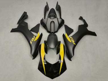 Best 2020-2025 Yamaha YZF 1000 R1 Motorcycle Fairings - Glossy Black Matte Black Yellow UK