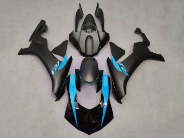 Best 2020-2025 Yamaha YZF 1000 R1 Motorcycle Fairings - Glossy Black Matte Black Light Blue UK