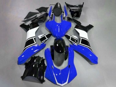 Best 2020-2025 Yamaha YZF 1000 R1 Motorcycle Fairings - Blue White Glossy Black UK