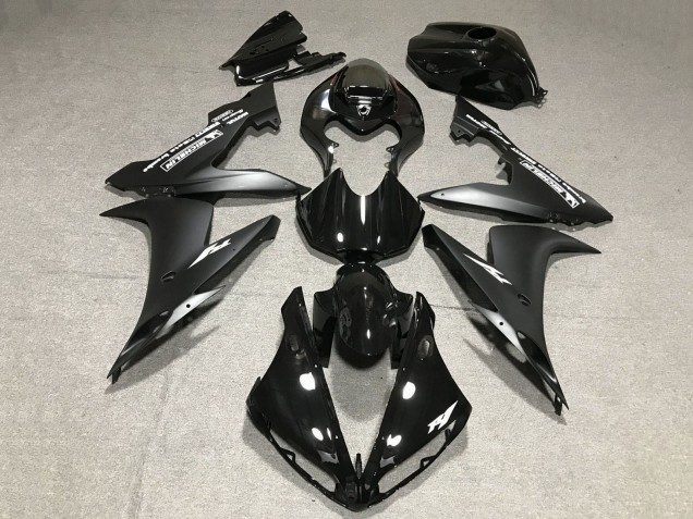 2004-2006 Yamaha YZF 1000 R1 Motorcycle Fairings - Glossy Black Matte Black UK