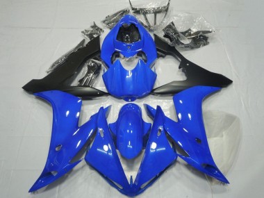 Best 2004-2006 Yamaha YZF 1000 R1 Motorcycle Fairing - Blue Matte Black UK