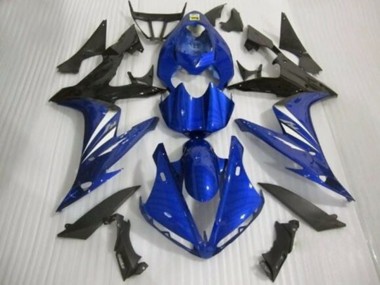 Best 2004-2006 Yamaha YZF 1000 R1 Motorcycle Fairing - Blue White Glossy Black UK