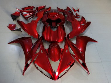 Best 2004-2006 Yamaha YZF 1000 R1 Motorcycle Fairings - Candy Red UK