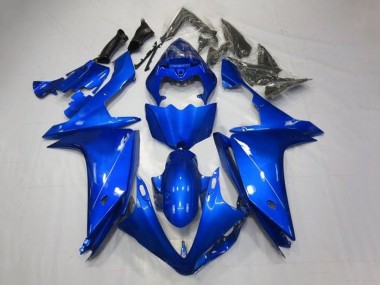 Best 2007-2008 Yamaha YZF 1000 R1 Motorcycle Fairings - Blue UK