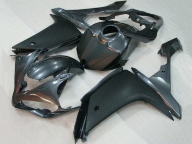 Best 2007-2008 Yamaha YZF 1000 R1 Motorcycle Fairing - Dark Silver Matte Black UK