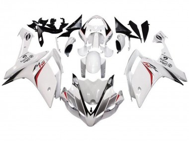 Best 2007-2008 Yamaha YZF 1000 R1 Motorcycle Fairing - White Red Black Stripe UK