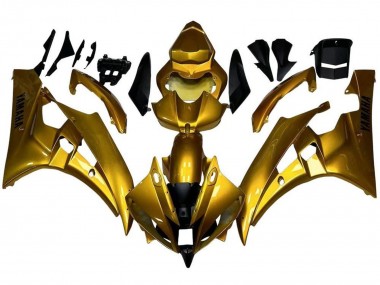 Best 2006-2007 Yamaha YZF R6 Motorcycle Fairings - Gold UK