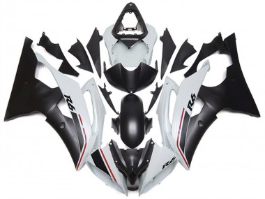 Best 2008-2016 Yamaha YZF R6 Motorcycle Fairing - White Matte Black Red UK